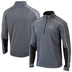 Los Angeles Kings Columbia Omni-Wick Shotgun 2.0 Quarter-Zip Pullover Top - Gray/Black | NHL Lifestyle
