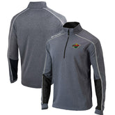 Minnesota Wild Columbia Omni-Wick Shotgun 2.0 Quarter-Zip Pullover Top - Gray/Black | NHL Clearance