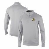 Boston Bruins Columbia Omni-Wick Wickhams Hills Half-Zip Pullover Top - Gray | NHL discount