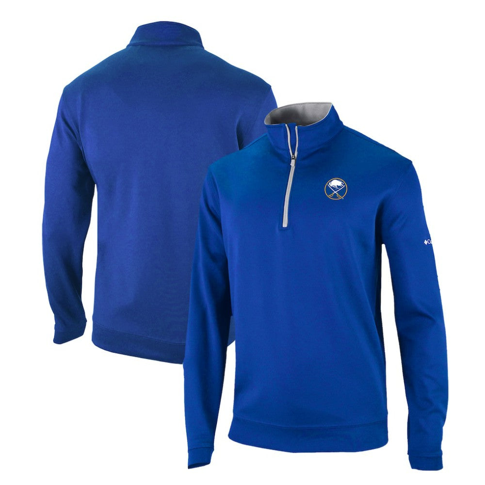 Buffalo Sabres Columbia Omni-Wick Wickhams Hills Half-Zip Pullover Top - Royal | NHL sale