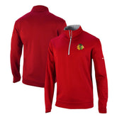 Chicago Blackhawks Columbia Omni-Wick Wickhams Hills Half-Zip Pullover Top - Red | NHL online