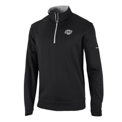 Los Angeles Kings Columbia Omni-Wick Wickhams Hills Half-Zip Pullover Top - Black | NHL Clearance