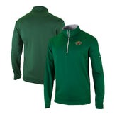 Minnesota Wild Columbia Omni-Wick Wickhams Hills Half-Zip Pullover Top - Green | NHL Lifestyle
