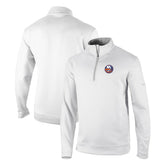 New York Islanders Columbia Omni-Wick Wickhams Hills Half-Zip Pullover Top - White | NHL sale