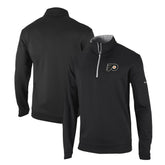 Philadelphia Flyers Columbia Omni-Wick Wickhams Hills Half-Zip Pullover Top - Black | NHL online