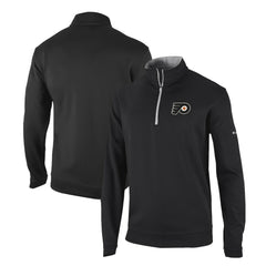 Philadelphia Flyers Columbia Omni-Wick Wickhams Hills Half-Zip Pullover Top - Black | NHL online