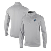 Seattle Kraken Columbia Omni-Wick Wickhams Hills Half-Zip Pullover Top - Gray | NHL online