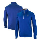 St. Louis Blues Columbia Omni-Wick Wickhams Hills Half-Zip Pullover Top - Blue | NHL Lifestyle