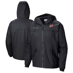 Carolina Hurricanes Columbia Oroville Creek Lightweight Full-Zip Windbreaker Jacket - Black | NHL on sale
