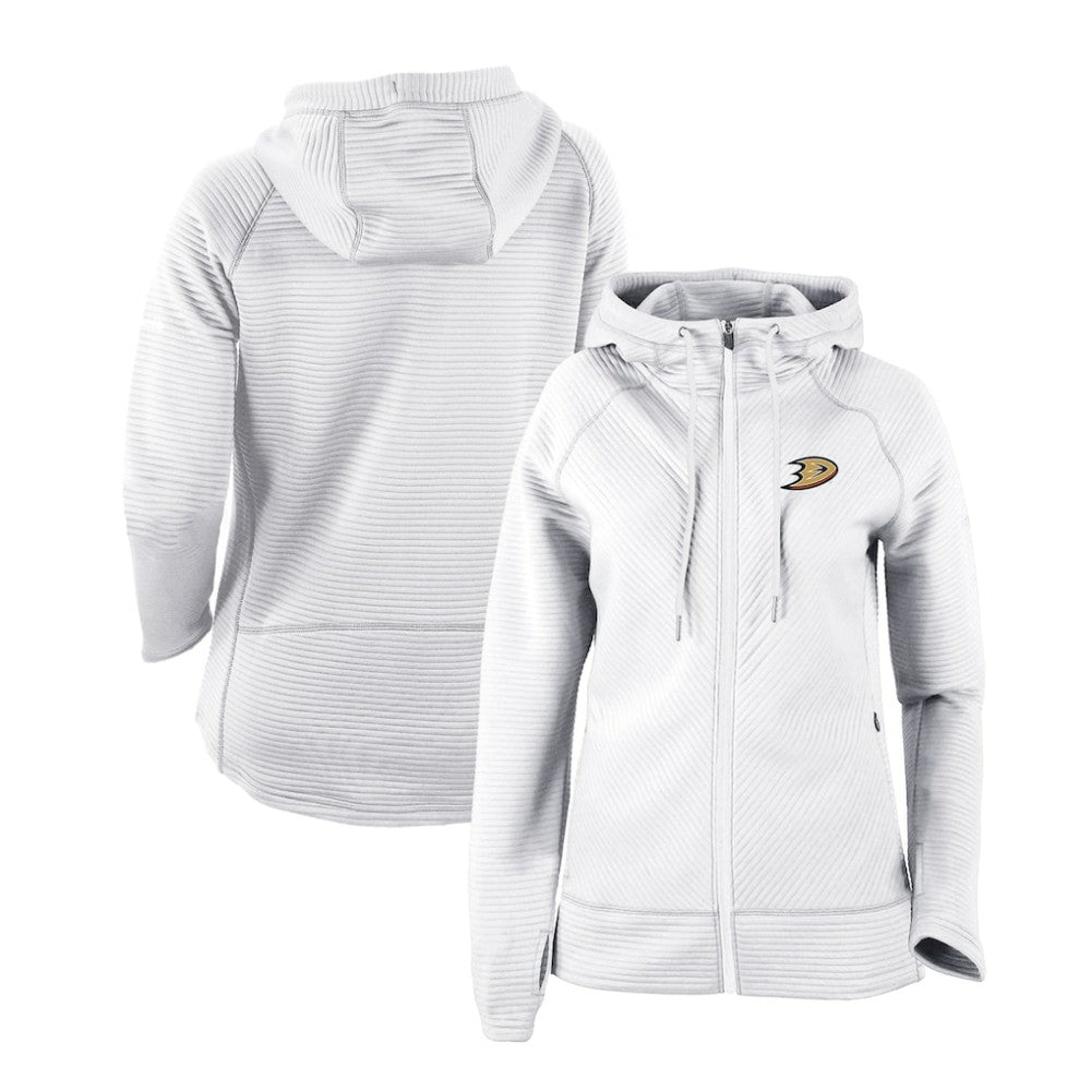 Anaheim Ducks Columbia Women's Omni-Wick Pack It Up Full-Zip Jacket - White | NHL online