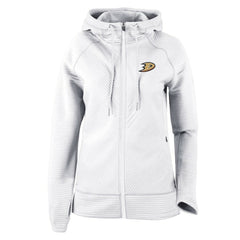 Anaheim Ducks Columbia Women's Omni-Wick Pack It Up Full-Zip Jacket - White | NHL online