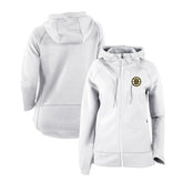 Boston Bruins Columbia Women's Omni-Wick Pack It Up Full-Zip Jacket - White | NHL Lifestyle