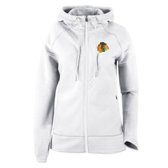 Chicago Blackhawks Columbia Women's Omni-Wick Pack It Up Full-Zip Jacket - White | NHL on sale