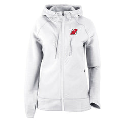 New Jersey Devils Columbia Women's Omni-Wick Pack It Up Full-Zip Jacket - White | NHL sale
