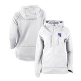 New York Rangers Columbia Women's Omni-Wick Pack It Up Full-Zip Jacket - White | NHL near me