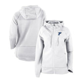 St. Louis Blues Columbia Women's Omni-Wick Pack It Up Full-Zip Jacket - White | NHL near me