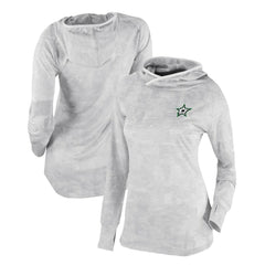 Dallas Stars Columbia Women's Omni-Wick Sunday Ball Pullover Hoodie - White | NHL near me