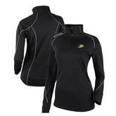 Anaheim Ducks Columbia Women's Omni-Wick Shotgun 2.0 Quarter-Zip Pullover Top - Black | NHL near me