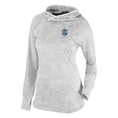 Seattle Kraken Columbia Women's Omni-Wick Sunday Ball Pullover Hoodie - White | NHL on sale