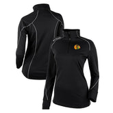 Chicago Blackhawks Columbia Women's Omni-Wick Shotgun 2.0 Quarter-Zip Pullover Top - Black | NHL online