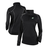 Dallas Stars Columbia Women's Omni-Wick Shotgun 2.0 Quarter-Zip Pullover Top - Black | NHL Clearance
