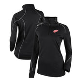 Detroit Red Wings Columbia Women's Omni-Wick Shotgun 2.0 Quarter-Zip Pullover Top - Black | NHL discount