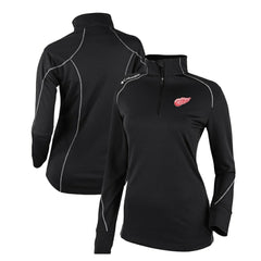 Detroit Red Wings Columbia Women's Omni-Wick Shotgun 2.0 Quarter-Zip Pullover Top - Black | NHL discount