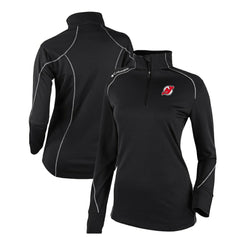 New Jersey Devils Columbia Women's Omni-Wick Shotgun 2.0 Quarter-Zip Pullover Top - Black | NHL sale
