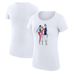 Atlanta Braves G-III 4Her by Carl Banks Women's Super-Slim Fit Lightweight Baseball Girls T-Shirt Sale