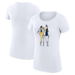 Milwaukee Brewers G-III 4Her by Carl Banks Women's Super-Slim Fit Lightweight Baseball Girls T-Shirt Discount