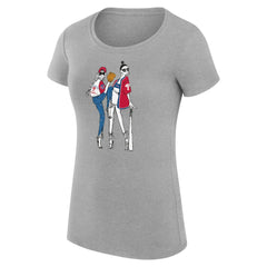 Philadelphia Phillies G-III 4Her by Carl Banks Women's Super-Slim Fit Lightweight Baseball Girls T-Shirt Outlet