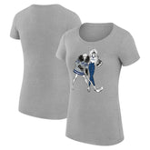 Tampa Bay Lightning G-III 4Her by Carl Banks Women's Super-Slim Fit Lightweight Hockey Girls T-Shirt - Heather Gray | NHL on sale