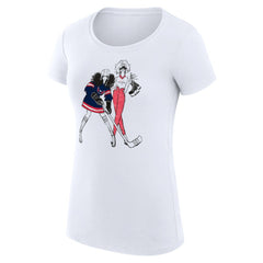 Washington Capitals G-III 4Her by Carl Banks Women's Super-Slim Fit Lightweight Hockey Girls T-Shirt - White | NHL discount