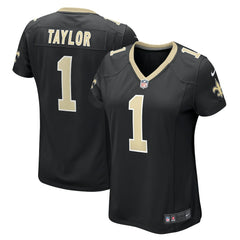 Alontae Taylor New Orleans Saints Women's Team Game Jersey - Black - Nike
