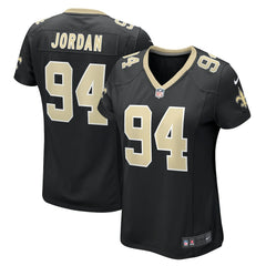Cameron Jordan New Orleans Saints Women's Team Game Jersey - Black - Nike