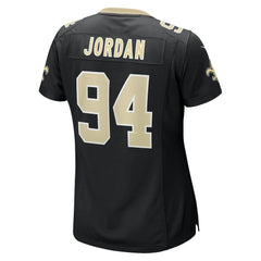 Cameron Jordan New Orleans Saints Women's Team Game Jersey - Black - Nike