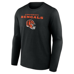 Ja'Marr Chase Cincinnati Bengals Team Wordmark Player Name & Number Long Sleeve T-Shirt - Black - NFL