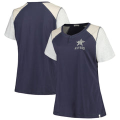 Houston Astros '47 Women's Plus Size Henley T-Shirt Near Me
