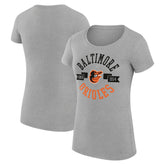 Baltimore Orioles G-III 4Her by Carl Banks Women's Super-Slim Fit Lightweight City Graphic T-Shirt Outlet
