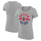 Boston Red Sox G-III 4Her by Carl Banks Women's Super-Slim Fit Lightweight City Graphic T-Shirt Near Me