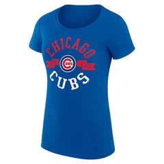 Chicago Cubs G-III 4Her by Carl Banks Women's Super-Slim Fit Lightweight City Graphic T-Shirt Near Me
