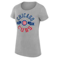 Chicago Cubs G-III 4Her by Carl Banks Women's Super-Slim Fit Lightweight City Graphic T-Shirt for sale