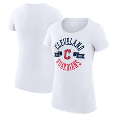 Cleveland Guardians G-III 4Her by Carl Banks Women's Super-Slim Fit Lightweight City Graphic T-Shirt for sale