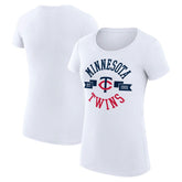 Minnesota Twins G-III 4Her by Carl Banks Women's Super-Slim Fit Lightweight City Graphic T-Shirt Online