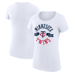 Minnesota Twins G-III 4Her by Carl Banks Women's Super-Slim Fit Lightweight City Graphic T-Shirt Online