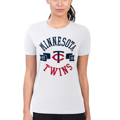 Minnesota Twins G-III 4Her by Carl Banks Women's Super-Slim Fit Lightweight City Graphic T-Shirt Online