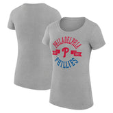 Philadelphia Phillies G-III 4Her by Carl Banks Women's Super-Slim Fit Lightweight City Graphic T-Shirt for sale