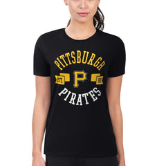 Pittsburgh Pirates G-III 4Her by Carl Banks Women's Super-Slim Fit Lightweight City Graphic T-Shirt Discount