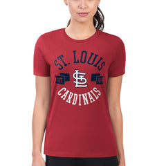 St. Louis Cardinals G-III 4Her by Carl Banks Women's Super-Slim Fit Lightweight City Graphic T-Shirt Discount