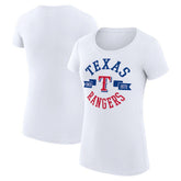 Texas Rangers G-III 4Her by Carl Banks Women's Super-Slim Fit Lightweight City Graphic T-Shirt Online